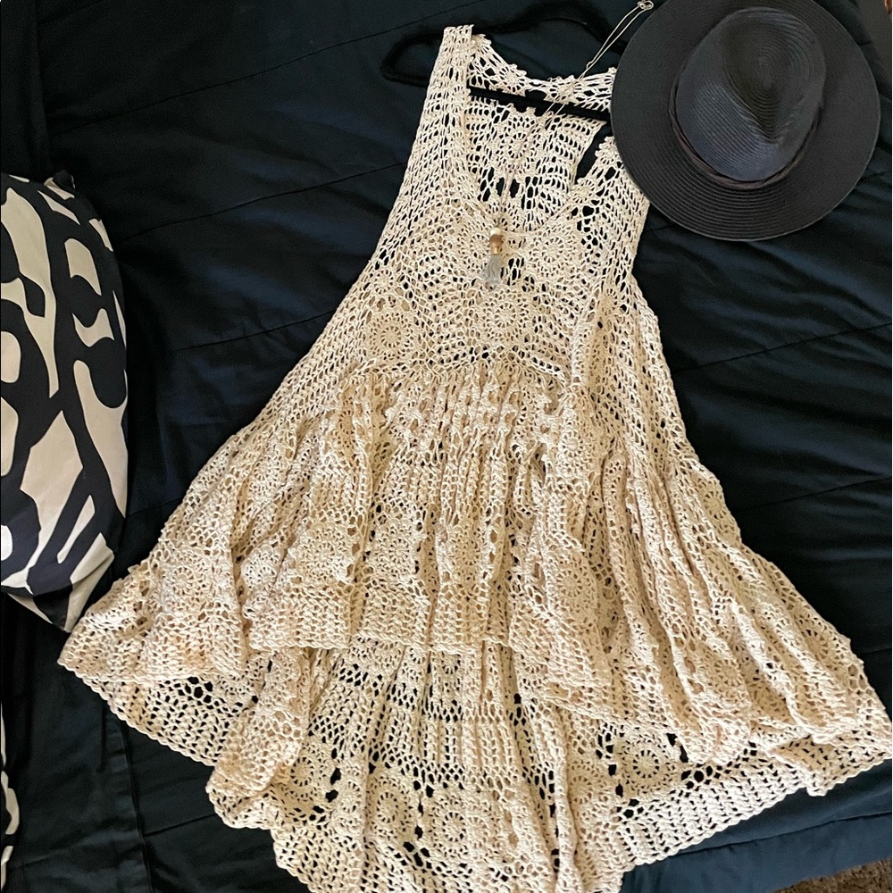 Crochet Boho Festival Dress